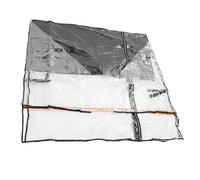 Cubierta para carretilla elevadora antipolvo universal Fit Clear Carretilla elevadora - Cubierta de la carcasa de la cabina, cubierta de viento de lluvia transparente EVA - Carcasa protectora para