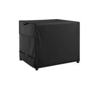 Cubierta para carrito de preparación al aire libre, tela Oxford 210D impermeable para mesa de horno de pizza, polvo a prueba de viento para protección para jardín, barbacoa, carritos rodantes, negro