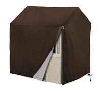 Cubierta para casa de Juegos al Aire Libre, Impermeable, Tela Oxford 210D, Cubierta de Madera para casa de Juegos con Cremallera y cordón Ajustable, Fundas Protectora para protección Solar