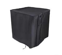 Cubierta para estufa de gas al aire libre, protección impermeable y a prueba de polvo para quemadores de propano, tela Oxford 210D, ajuste seguro con cordón (22 x 22 x 28 pulgadas)