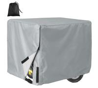 Cubierta para Generador para Genmax GM4600iAEDC 2022 2023 2024 2025 2026, 210D Exteriores Impermeable Generador Fundas Protección Cubiertas a Prueba de Polvo,A/Grey