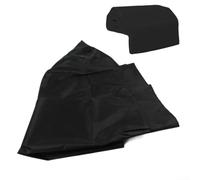 Cubierta para parrilla de barbacoa integrada para exteriores, hecha de tela Oxford 210D, impermeable, resistente al polvo con parte inferior elástica para mantener la parrilla cubierta (36 x 26 x 24