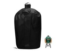 Cubierta para Parrilla Grande Big Green Egg y Kamado Classic Joe Parrilla de cerámica, 29 Pulgadas de diámetro, Impermeable, Cubierta Completa, Accesorios para ahumar Barbacoa al Aire Libre