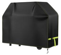Cubierta para parrilla VDISRR, resistente a la intemperie, fabricada en Oxford 420D, dimensiones 165x71x122 cm. Cubierta para parrilla de gas, compatible con modelos Weber Genesis 400 Serie, Enders Mo
