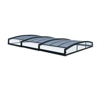 Cubierta para piscina Majorca (Específico para: Piscina, L x An: 600 x 400 cm, Aluminio)