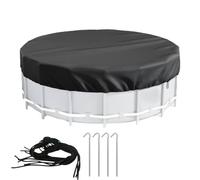 Cubierta para Piscina Protector circular para trampa bañera | Cobertor Impermeable de Piscina en Camping, Patio, Hogar, Tina, Jardín Trasero, Jardín, Patio Exterior y al Aire Libre