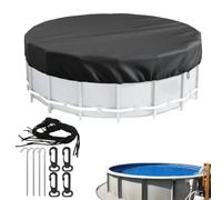Cubierta para Piscina Trampa Protectora Circular Para Bañera | Cubierta Aislante Térmica para Piscina en Camping, Patio, Hogar, Tina, Jardín Trasero, Jardín, Patio Exterior y al Aire