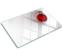 Cubierta para placa de cocina – Cubierta para placa de inducción – Placa de vidrio protectora – 80x52 cm – Placas de vidrio protectoras para cocina – Vidrio templado – Esferas abstractas