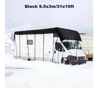 Cubierta para techo de autocaravana - Lona/protector solar - 9,5 x 3 metros - Tejido Oxford 210D - Impermeable (3000 Pa) - Protección UV - Color