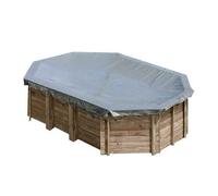 Gre Accessories Winter Cover For Oval Pool Gris 575 x 375 cm