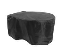 Cubierta Plateada para Piscina Exterior, Jardín y Patio | Tejido Oxford 420d, Instalación Sencilla y Reutilizable, Color Negro, para Tanque de Agua y Lavadora