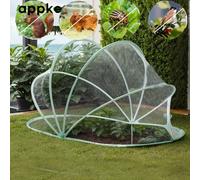 Cubierta plegable de protección para plantas, red de protección para flores