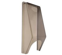 Cubierta Protectora de Botón Pulsador para Panel Exterior de Ascensor | Plástico Negro, Ajuste Clip, Instalación Rápida, para Placas de Intercomunicador y Displays