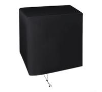 Cubierta protectora de filtro de arena 210D resistente negra (68 x 68 x 72 | Diseño impermeable, bloquea los residuos de nieve y lluvia, prolonga la vida útil de la bomba, uso en jardín al aire libre
