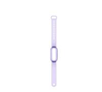 Cubierta Protectora para PLAUD NotePin Grabadora de Voz,Caso de Correa de Reloj Integrado TPU Pulsera de Cubierta de Manga a Prueba de choques (Morado Transparente)