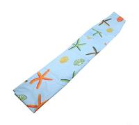 Cubierta redonda de evaporación de desechos para piscinas sobre el suelo, lona azul solar de tela Oxford resistente con cajón ajustable (160 x 30 cm)