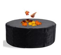 Cubierta redonda Whirlpool 190 x 70 cm - 420D Osta UV e impermeable, cubierta completa para jacuzzi de 4 plazas al aire libre (portátil)