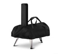 Cubierta resistente al agua para horno de pizza 420D, protección al aire libre para jardín, patio, color negro, 32 x 16.5 x 8.3 pulgadas (82.8 x 51.8 x 33.8 cm)