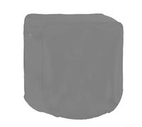 Cubierta retráctil para carrete de manguera de jardín al aire libre con tela Oxford 420D y revestimiento de poliuretano, cubierta protectora montada en la pared contra la lluvia y los daños UV (gris)