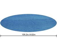 Cubierta solar para piscina Bestway® FlowClear™ 58253, 462 cm, para piscinas Steel Pro de 4,57 m