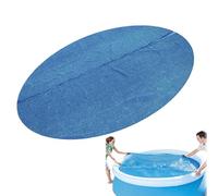 Cubierta solar para piscina enterrada Aislamiento Térmico Circular | Cubierta térmica para piscina, manta calefactora en Hogar, Jardín, Parque Infantil al Aire Libre, para Verano e I