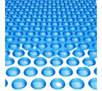 Cubierta solar para piscina VEVOR, lámina solar rectangular de 28 x 14 pies para piscinas, cubierta solar para piscinas subterráneas y sobre el suelo, cubierta solar de 16 mil, color azul, tamaño 36x1