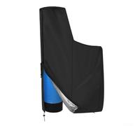 Cubierta suavizante de agua Oxford 210D para todo tipo de clima, protección para tanque de filtro, diseño de cremallera resistente al viento, uso al aire libre, 162,5 x 102 x 41 cm