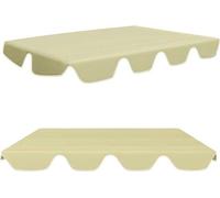 Cubierta universal para techo, impermeable, con protección UV, color beige, 142x120 cm