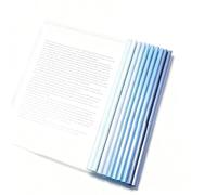 Cubiertas de Informe A4, Transparente A4 Cubiertas para informes con Barra Deslizante, Plástico Carpeta de Archivos con Barra Deslizante para Casa Escuela Oficina Documentos Clasificación (azul)