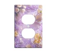 Cubiertas de pared dúplex para tartas, elegantes y románticas rosas, limón, primavera, lavanda, plástico, tamaño estándar, decorativas, para sala de estar, dormitorio, decoración de oficina en casa