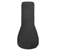 Cubiertas impermeables para chimeneas, grandes, 48 x 24 x 12 pulgadas, tela Oxford resistente, para exteriores, resistente a los rayos UV, para todas las estaciones (negro)