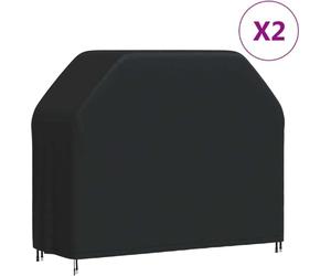 Cubiertas para parrilla, 2 unidades, 147x61x112 cm, fabricadas en tejido Oxford 420D