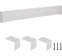 Cubiertas para radiadores VEVOR, serie básica, 1831 x 80 x 193 mm, cubierta frontal estándar para radiadores y calentadores eléctricos, cubierta de repuesto de acero resistente, para dormitorios, colo