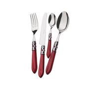 Cubiertos 49 Piezas Bugatti Aladdin Acero inoxidable ALC3M-S4265 Rojo