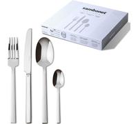 Cubiertos Sambonet, juego de 24 piezas, diseño Neutra, acero inoxidable 18/10, referencia 52569-81, código de barras 8014808517389