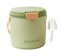 Cubitera de hielo con tapa, cubo portátil 2 en 1 con 2 bandejas, contenedor de hielo para congelador, contenedor de de hielo sellados, para bar, vino, , cóctel, bebidas, camping, picnic