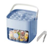 Cubitera de hielo | Recipiente de enfriamiento de bebidas de doble capa - Cubo de hielo - para cocina, whisky, cócteles, café, vino, refrigeración, autocaravana, hogar, restaurante, picnics