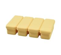Cubitera Grande Con Tapa Para Congelador Molde Para Cubitos De Silicona