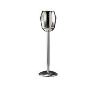 Cubitera Hielo Cubitera de acero inoxidable con soporte for cerveza y bebidas Ice Cube Maker(Medio)
