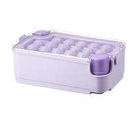 Cubitera para congelador, forma flexible y reutilizable, gran capacidad con eyección ligera, cubo de hielo con tapa, para whisky, café, cocina, , camping