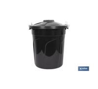 Cubo basura asas metálicas 50 l