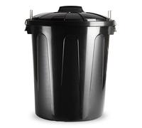Cubo Basura Cocina 51 Litros con Tapa, Hecho con Materiales Resistentes y Duraderos, Gran Capacidad, Sellado de Olores, Fácil de Limpiar, Ideal para el Hogar, Oficina o Exteriores