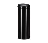 Cubo basura cocina contenedor de residuos papelera con sensor 50 L negro