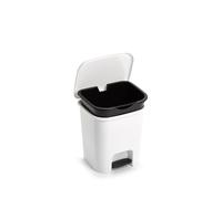 Cubo basura plástico, Cubo basura apertura pedal, Papelera de pedal, Libre de BPA, Cubo de pedal capacidad 7,5L, 8L, 9L,15L,18L, 27L, 50L,
