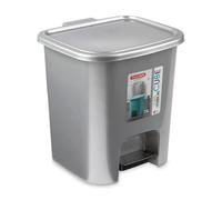 Cubo basura plástico, Cubo basura apertura pedal, Papelera de pedal, Libre de BPA, Cubo de pedal capacidad 7,5L, 8L, 9L,15L,18L, 27L, 50L,