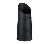 Cubo carbón Recogedor de cenizas 2 asas Cubo de pellets Cubo metálico 9 litros