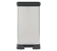 Curver Cubo de basura DECOBIN con pedal rectangular 50 l 730×395×292 mm