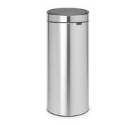 Cubo con tapa táctil TOUCH BIN NEW, 30 l, acero mate, Brabantia