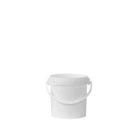 Cubo de 1,8 l, plástico PP, blanco