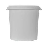 Cubo de 30 l, plástico PP, blanco